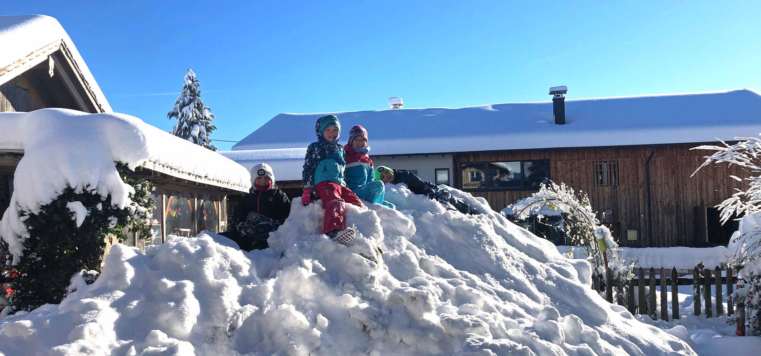 Kinderspaß im Winter